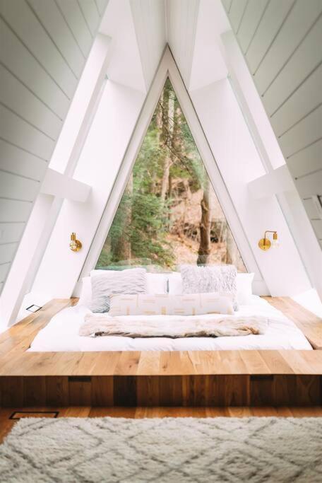 Dunlap Hollow A-Frame Rockbridge Bagian luar foto