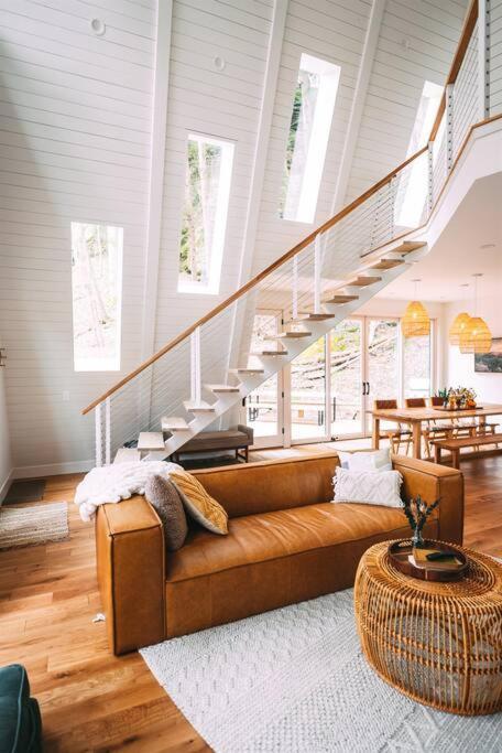 Dunlap Hollow A-Frame Rockbridge Bagian luar foto