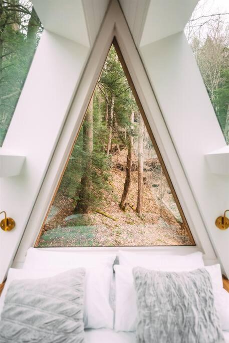 Dunlap Hollow A-Frame Rockbridge Bagian luar foto