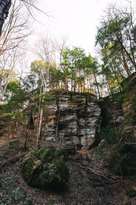 Dunlap Hollow A-Frame Rockbridge Bagian luar foto