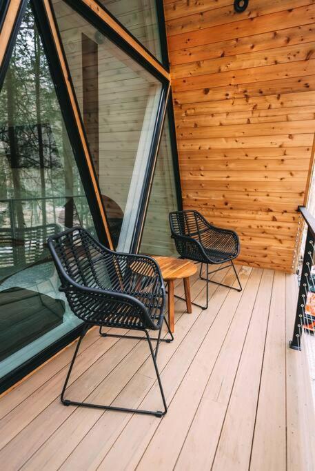 Dunlap Hollow A-Frame Rockbridge Bagian luar foto
