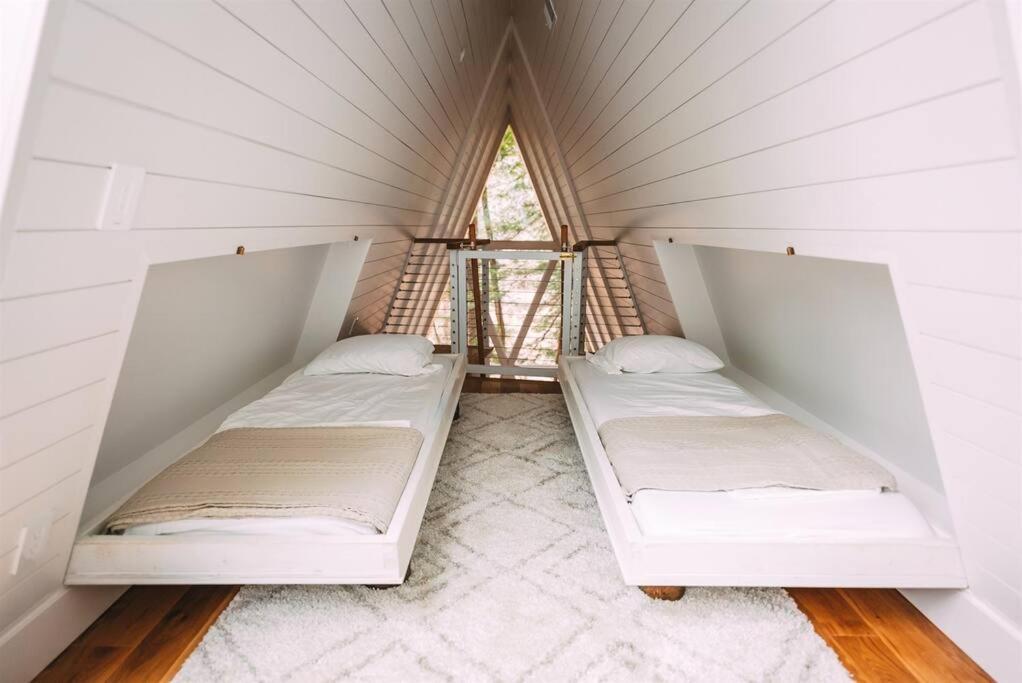 Dunlap Hollow A-Frame Rockbridge Bagian luar foto