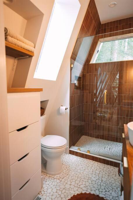 Dunlap Hollow A-Frame Rockbridge Bagian luar foto