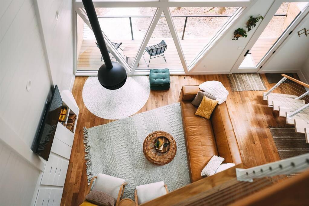 Dunlap Hollow A-Frame Rockbridge Bagian luar foto