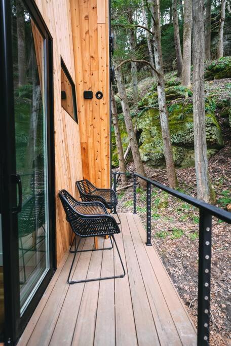 Dunlap Hollow A-Frame Rockbridge Bagian luar foto
