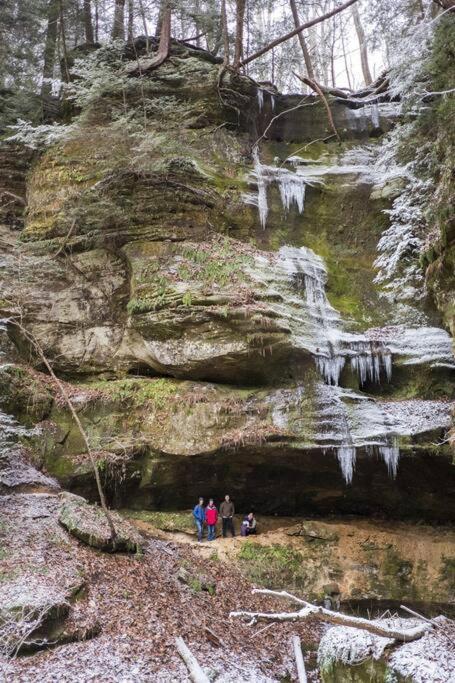 Dunlap Hollow A-Frame Rockbridge Bagian luar foto