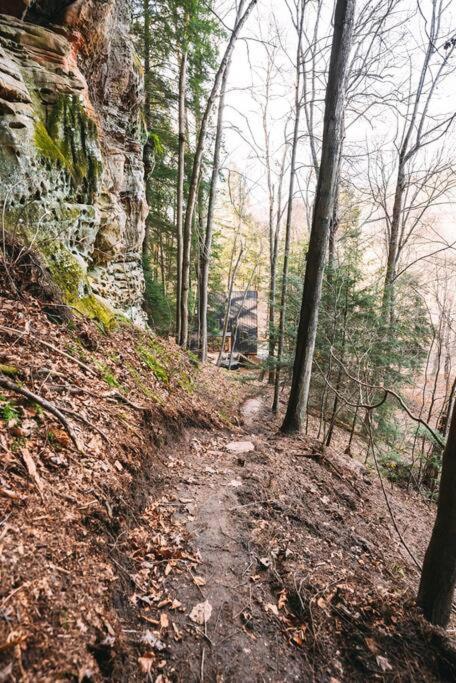 Dunlap Hollow A-Frame Rockbridge Bagian luar foto
