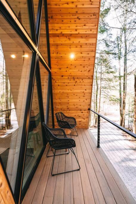 Dunlap Hollow A-Frame Rockbridge Bagian luar foto