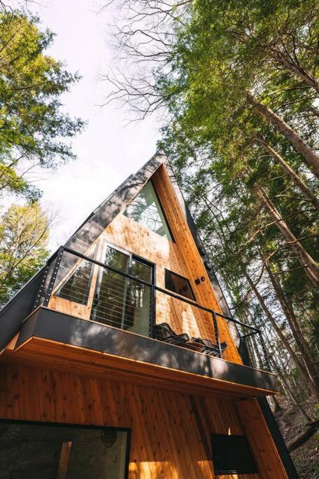 Dunlap Hollow A-Frame Rockbridge Bagian luar foto
