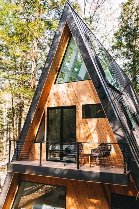 Dunlap Hollow A-Frame Rockbridge Bagian luar foto
